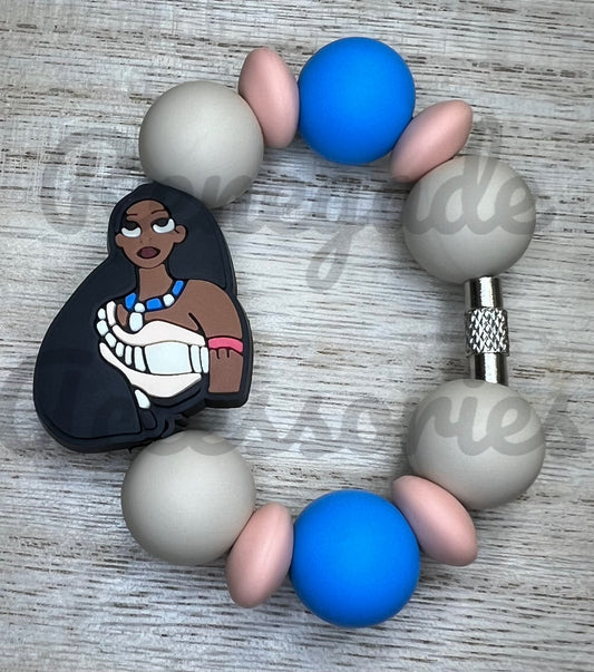 Silicone Charm - Colors Of The Wind Princess