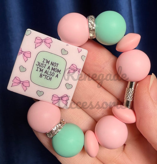 Silicone Charm - I’m Not Just A Mom