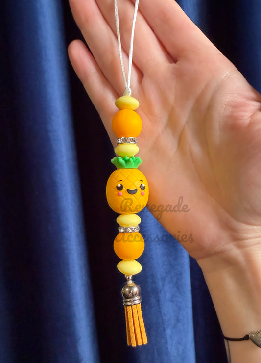 Silicone Charm - Enchanted Charms - Pineapple 🖤32 Oz Sport🖤