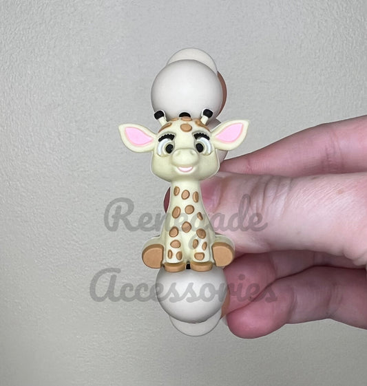 Silicone Charm - Giraffe