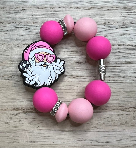 Silicone Charm - Groovy Santa