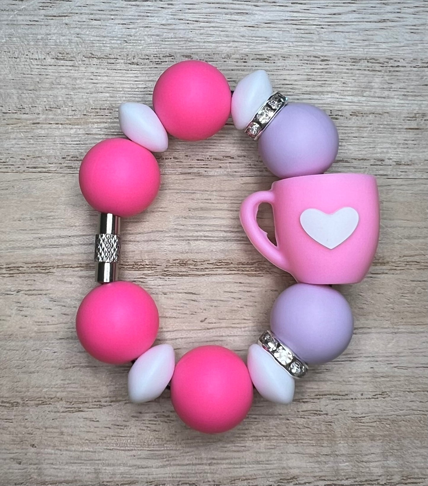 Silicone Charm - Be Mine Coffee Cup