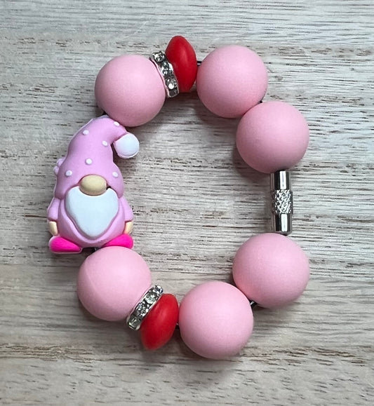 Silicone Charm - Valentine Gnome