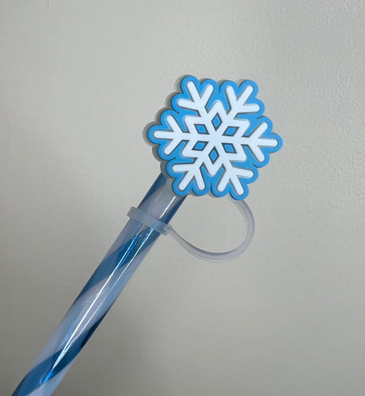 Straw Topper - LED - Snowflake