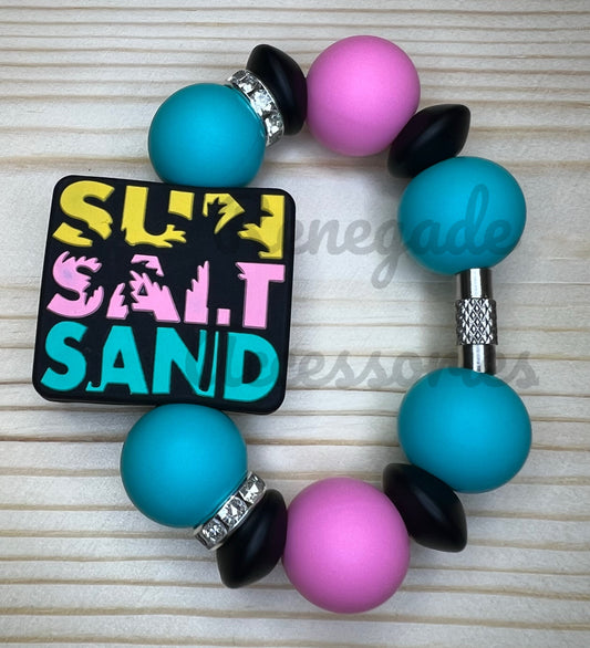 Silicone Charm - Sun Salt Sand