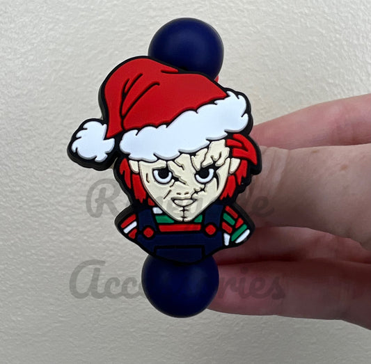 Silicone Charm - Christmas Chucky
