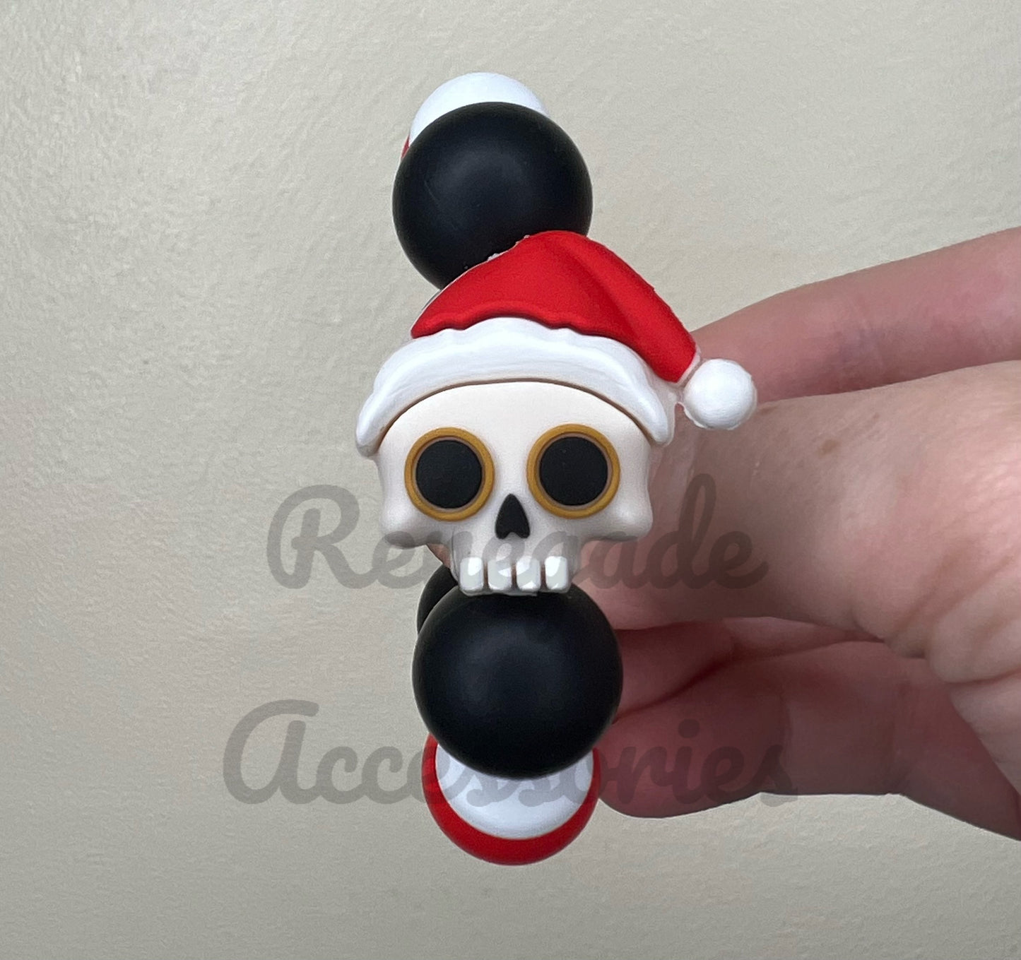 Silicone Charm - Jolly Skeleton