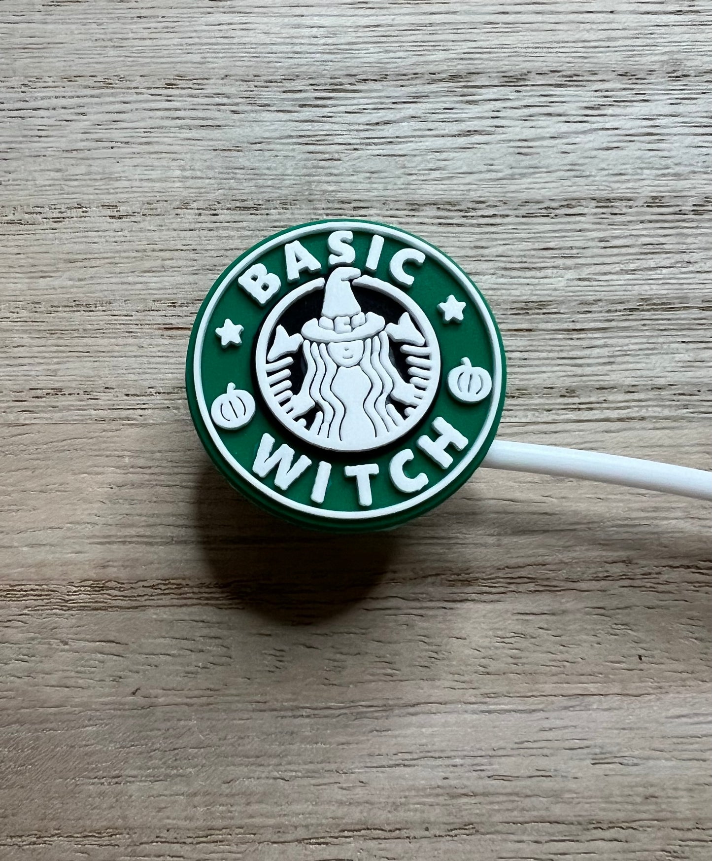 Straw Topper - Basic Witch Coffee