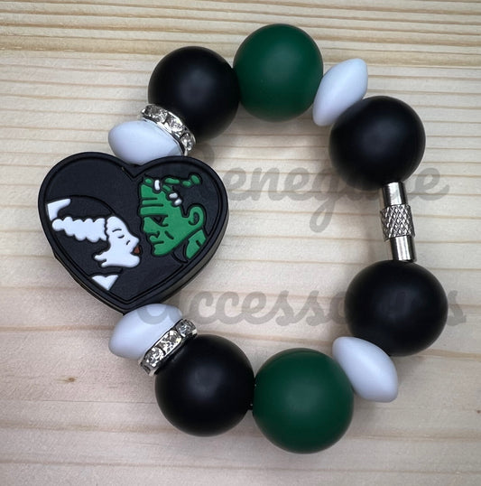 Silicone Charm - Frankenstein & Bride