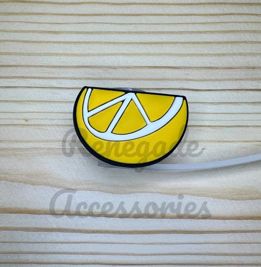 Straw Topper - Lemon