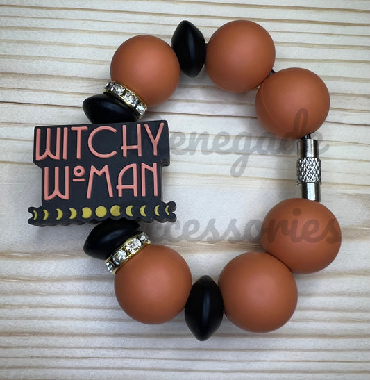 Silicone Charm - Witchy Woman