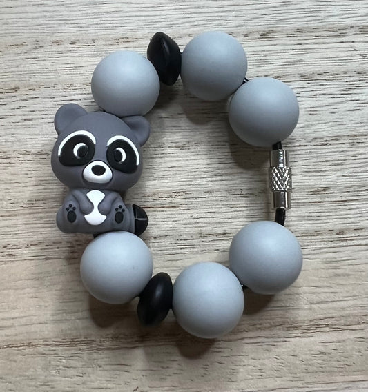 Silicone Charm - Raccoon