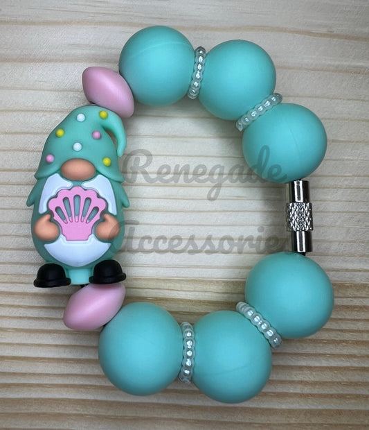 Silicone Charm - Seashell Gnome