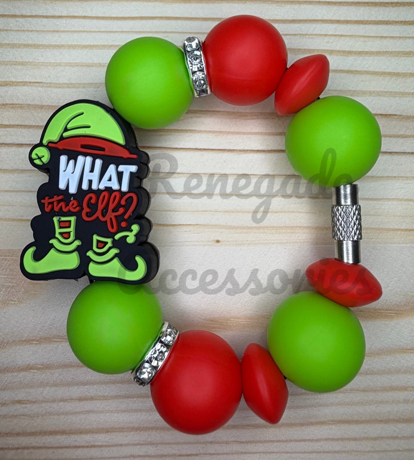 Silicone Charm - What The Elf