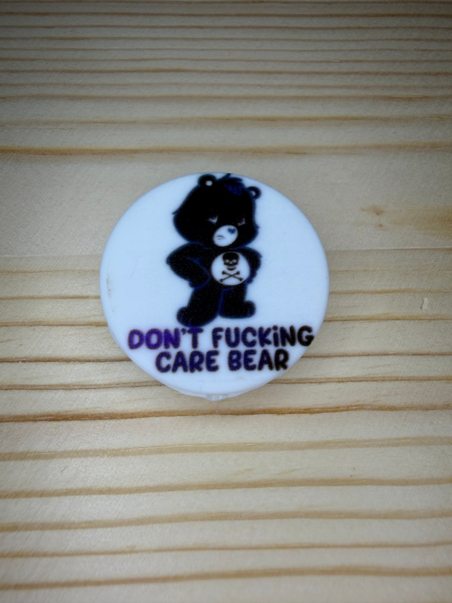 Focal Bead - Don’t F**king Care Bear