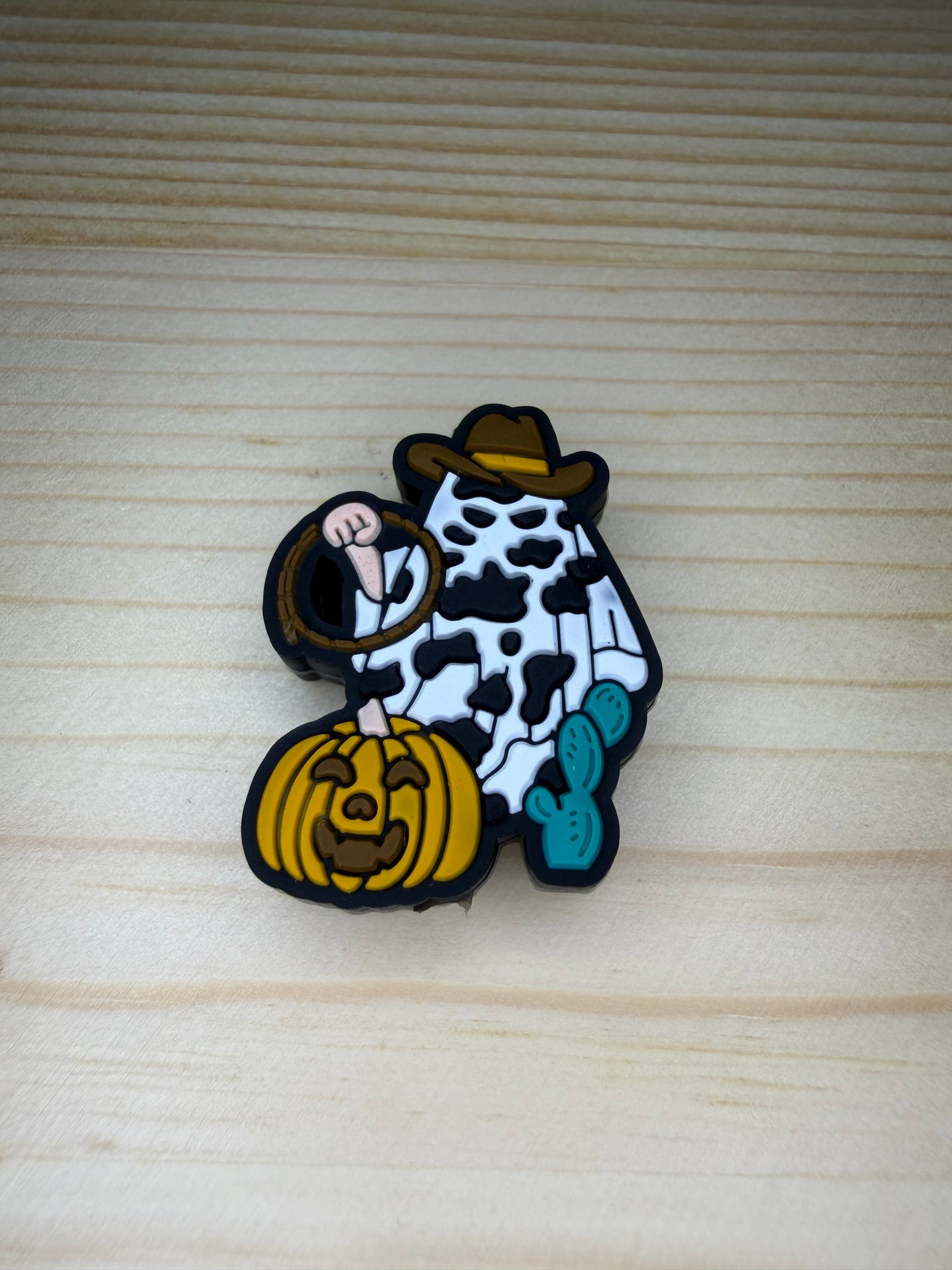 Focal Bead - Cowboy Ghost