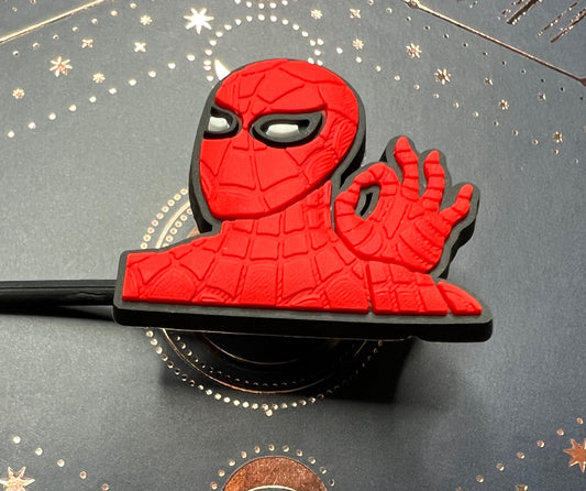 8MM Straw Topper - Spidey Guy Character